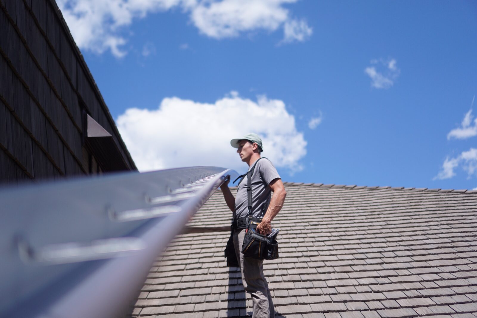 Seamless Gutter Installation — Green Brothers Gutters, Colorado